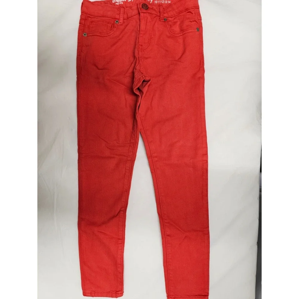 New with tags Girls Gymboree‎ super skinny red jeans, size 8